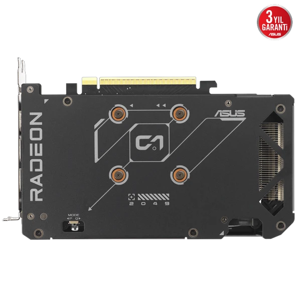 ASUS DUAL Radeon RX 9060 XT 8GB GDDR6 128 Bit Ekran Kartı DUAL-RX9060XT-8G - Resim 4