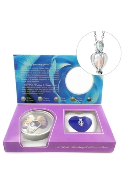 İstiridye içinde Gerçek inci Kolye ürün görseli 1