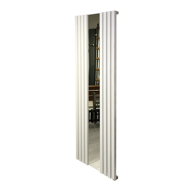 Lojimax Alüminyum Aynalı Dikey Radyatör Siesta Mirror 1800x554mm 6 Dilim Mat Bronz | 1629 W Yüksek Isıl Güç | 5 Yıl Üretici Garantisi - Resim 5