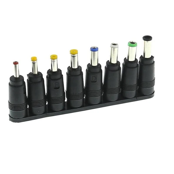 8in1 5.5*2.1-2.5mm Adaptör Dc Uç Çevirici Set Konnektör Başlık ürün görseli 1