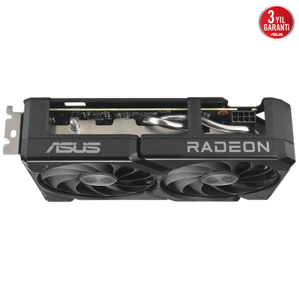 ASUS DUAL Radeon RX 9060 XT 8GB GDDR6 128 Bit Ekran Kartı DUAL-RX9060XT-8G - Resim 3