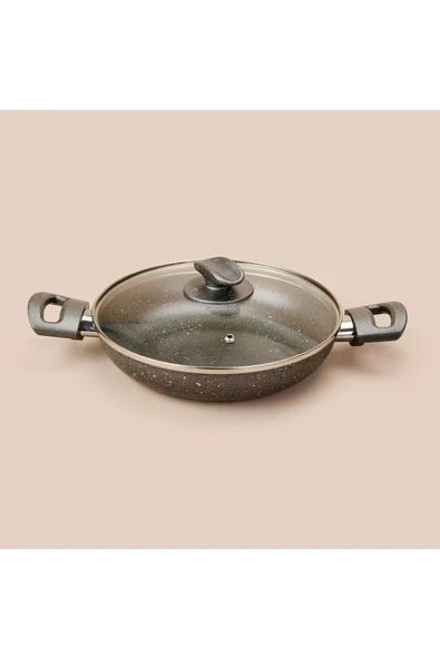 Mehtap 3 Lü Granit Sahan Seti Kapaklı 18 20 22 Cm - Resim 5