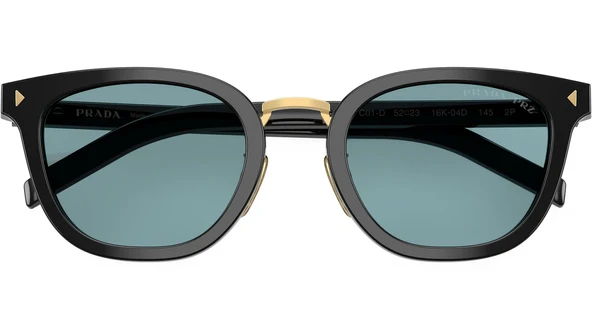 PRADA PR C01SD 16K/04D 52 Erkek Güneş Gözlüğü - Resim 4