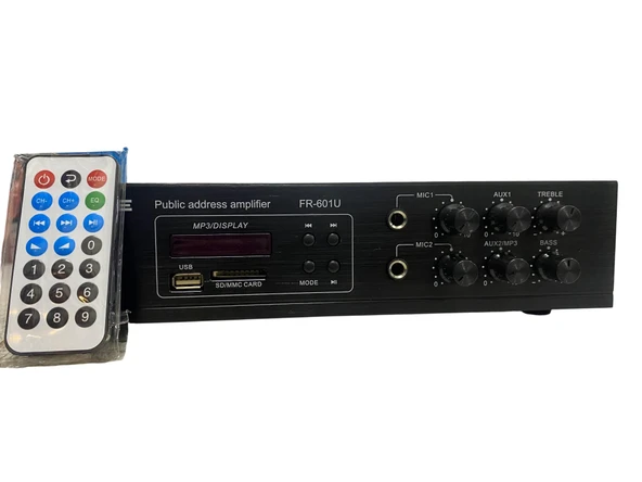 Rose FR-601U - 100 Watt Mixer Amfi - Resim 2