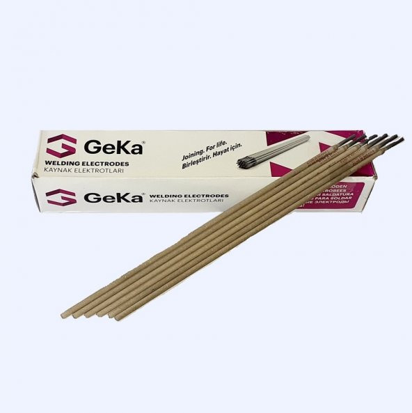 GeKa ELOX R 318 Paslanmaz Çelik Kaynak Elektrod E 318-16 2,50x250 mm