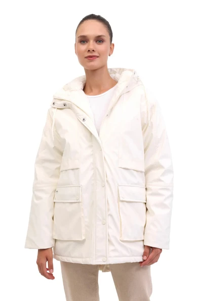 Lumberjack   WL 3ALICE-UK 5PR Kadın Bej Mont - 102027582 ürün görseli 1