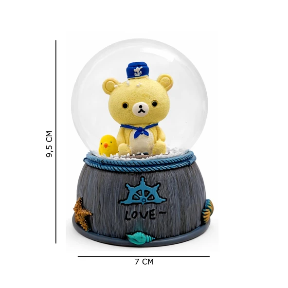 Hedies Küçük Boy Işıklı Kar Küresi B (5401) - Resim 2