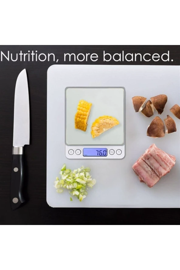 REAL ÖZS ÖZS-1875 DİJİTAL HASSAS MUTFAK TERAZİSİ HASSAS TARTI - 5