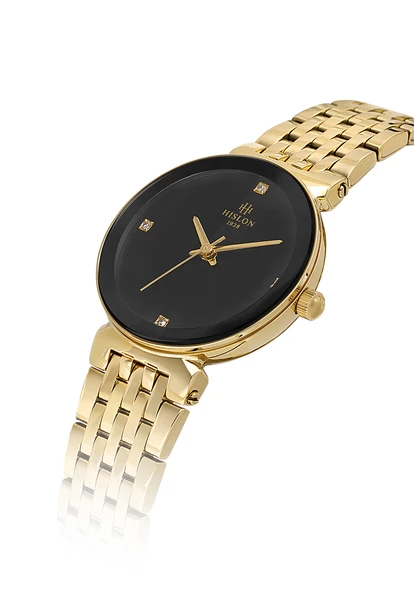 HISLON QL217G-04SG Kadın Kol Saati - Resim 4