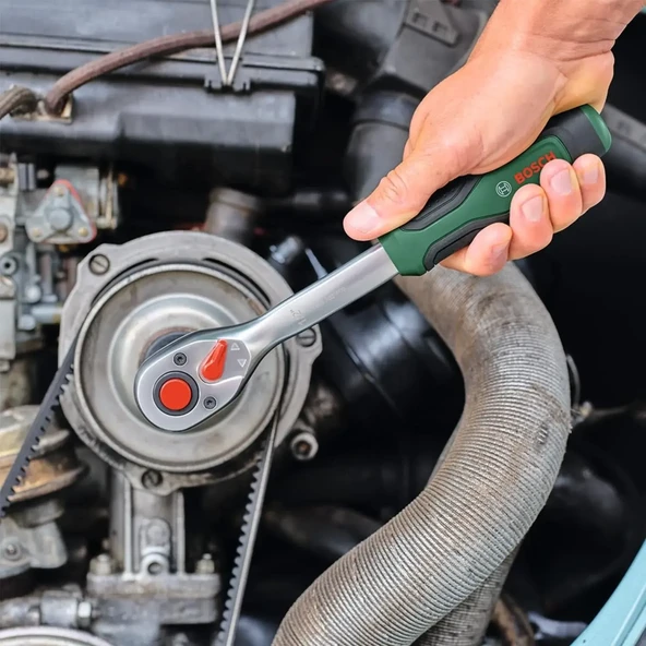 BOSCH 1/4'' + 1/2'' 57 Parça Lokma Anahtar Takımı 1600A02Z9G - Resim 3