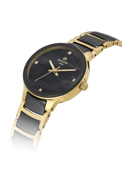 HISLON QL110T-04SG Kadın Kol Saati - Resim 4