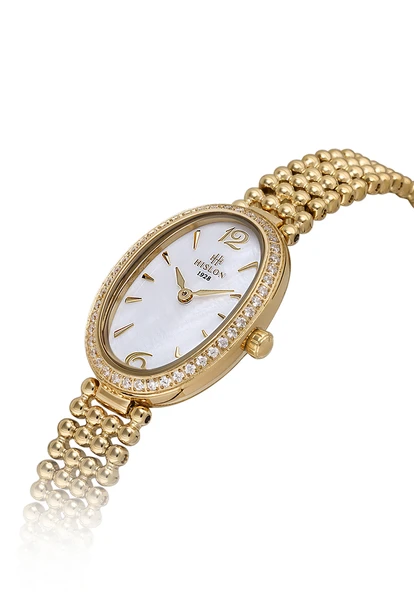 HISLON QL185G-09SG Kadın Kol Saati - Resim 4