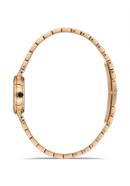 HISLON QL195R-12SR Kadın Kol Saati - Resim 2