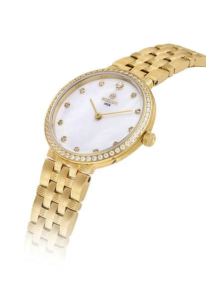 HISLON QL188G-02SG Kadın Kol Saati - Resim 4