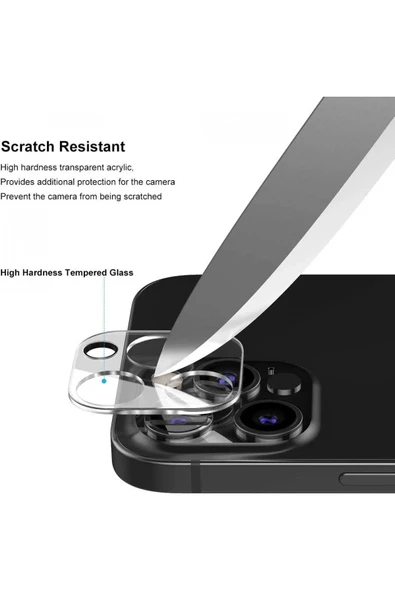 HarmonyAura Realme C21 Kamera Lens Koruma Cam - Resim 3