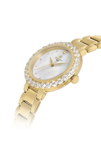 HISLON QL162G-09SG Kadın Kol Saati - Resim 4