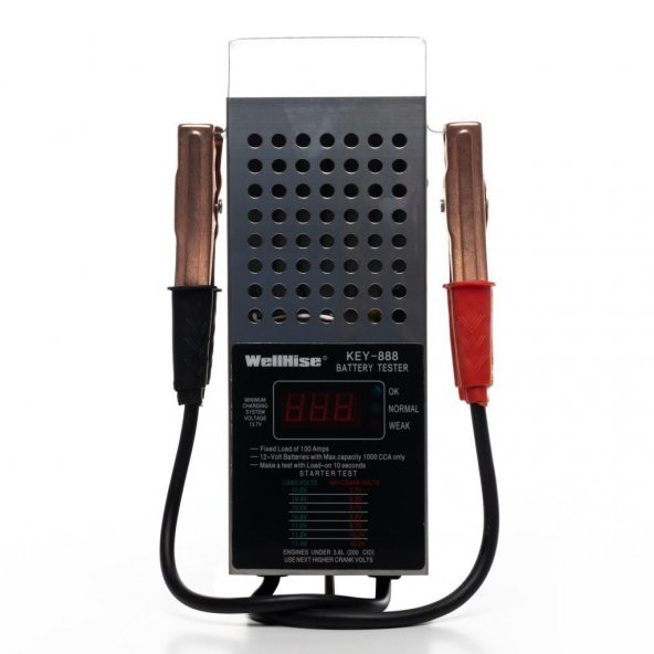 Wellhise Key-888 Dijital Akü Test Cihazı
