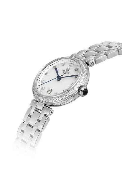 HISLON QL160S-09SS Kadın Kol Saati - Resim 4