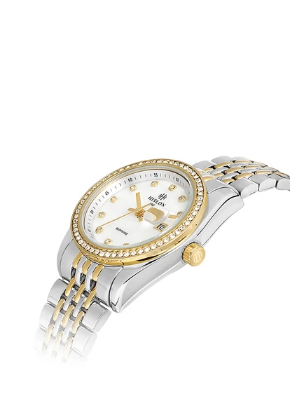 HISLON QL145T-09SG Kadın Kol Saati - Resim 4