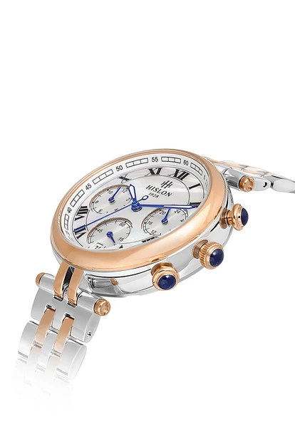 HISLON QT144T-09SR Kadın Kol Saati - Resim 4