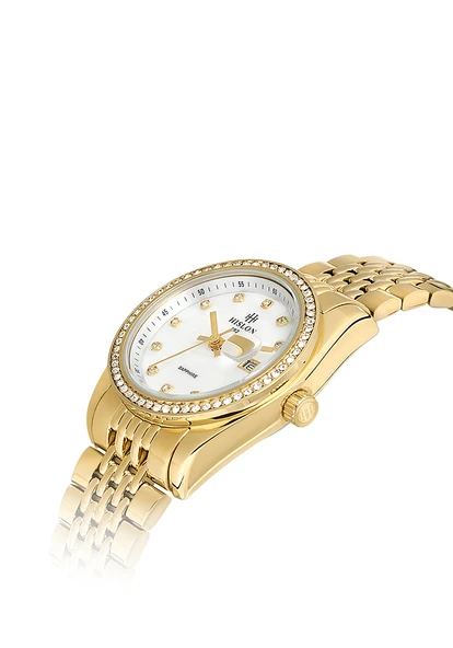 HISLON QL145G-09SG Kadın Kol Saati - Resim 4