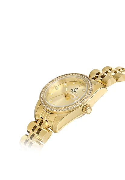 HISLON QL156G-08SG Kadın Kol Saati - Resim 4