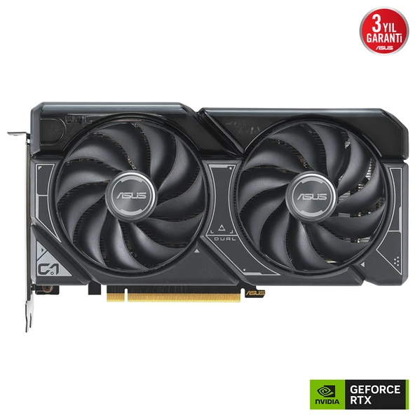 Asus GEFORCE DUAL RTX 4060 TI 8GB 128bit GDDR6 2595MHz OC HDMI 3xDP (DUAL-RTX4060TI-O8G) DLSS3 EKRAN KARTI - Resim 2