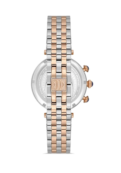 HISLON QT144T-10SR Kadın Kol Saati - Resim 3