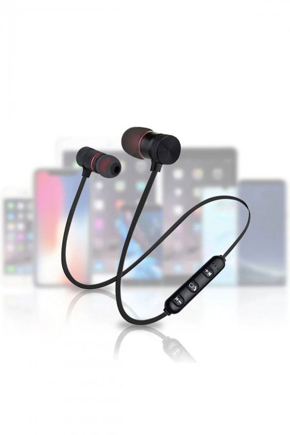 Apple iPhone 13, 13 Pro Uyumlu Boyundan Asmalı Sport Mikrofonlu Bluetooth Kulaklık - 6
