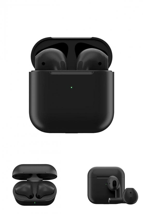 Apple iPhone 12 MiniUyumlu AirPods Pro 4 Siyah Kulakiçi Bluetooth Kulaklık 1.Kalite