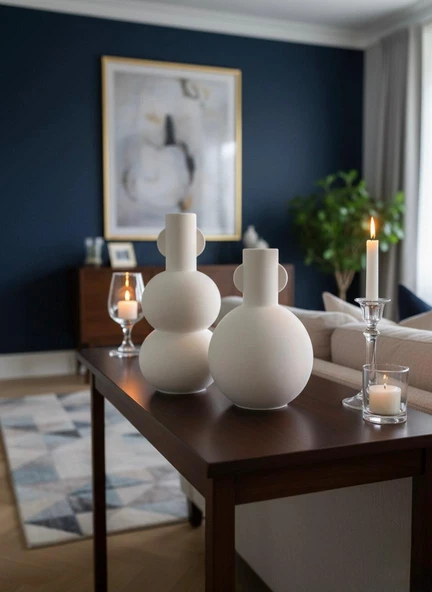 ikili Bubble Vazo ürün görseli 1