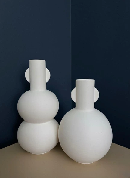 ikili Bubble Vazo - Resim 2