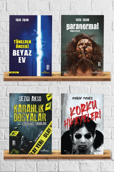 KORKU GERİLİM ROMAN SETİ 4 KİTAP TAKIM YEDİVEREN YAYINLARI