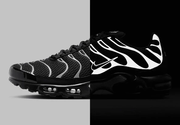 Nike Air Max Plus Black Reflective - Resim 5