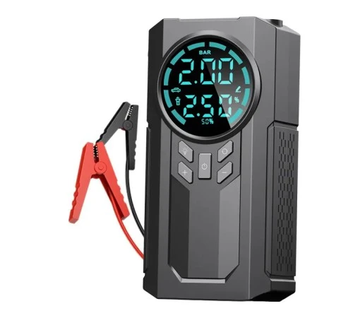 4 in 1 Çok İşlevli 150 PSI 7.4 V 8000 mAh Powerbank Özellikli Hava Oto Kompresörü ürün görseli 1