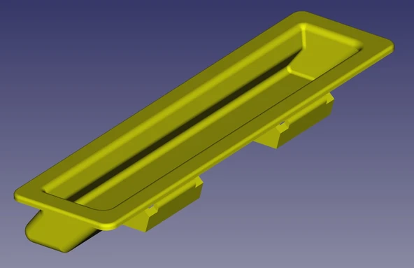 Chrysler 300C Touring bagaj zemini paspası tutacağı - 3501656 ürün görseli 1