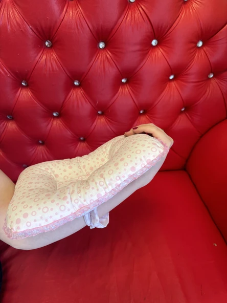 Sema Baby Sevi Emzirme Yastığı - Pembe - Resim 2