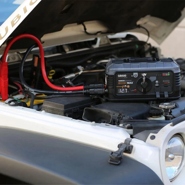 NOCO Genius GB500 12V/24V 6250Amp Ultrasafe Lityum Akü Takviye + Powerbank + Led Lamba - Resim 3