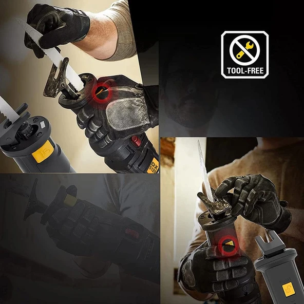 CAT DX5120 1200Watt Profesyonel Tilki Kuyruğu Testere - Resim 10