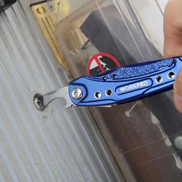 WORKPRO WP382003 15 IN 1 Çok Fonksiyonlu Profesyonel Pense Seti + Taşıma Kılıfı - Resim 9