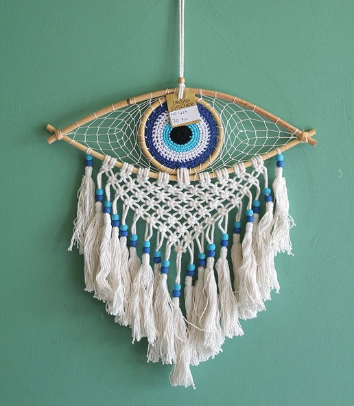 Rüya Kapanı Dream Catcher Göz Tasarımı Model 2 ürün görseli 1
