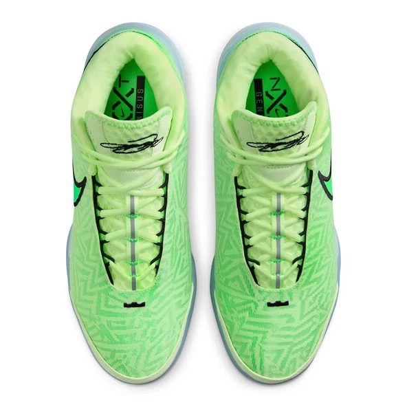 Nike LeBron NXXT Genisus NBA Erkek Yeşil Basketbol Ayakkabısı HF0712-700 - Resim 3