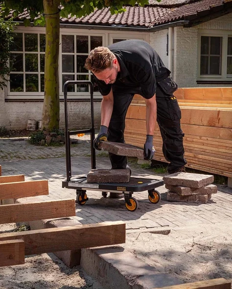 STANLEY FATMAX FX712 120Kg Profesyonel Katlanabilir Paket Taşıma Arabası - Resim 5