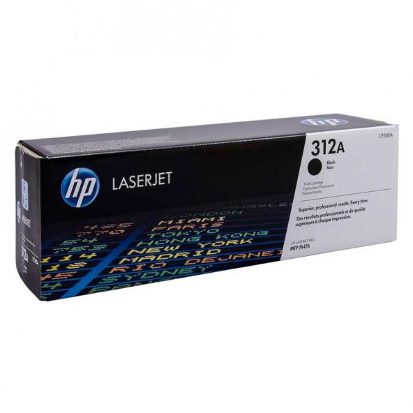 Hp 312A Color LaserJet Pro MFP M476nw Siyah Orjinal Toner