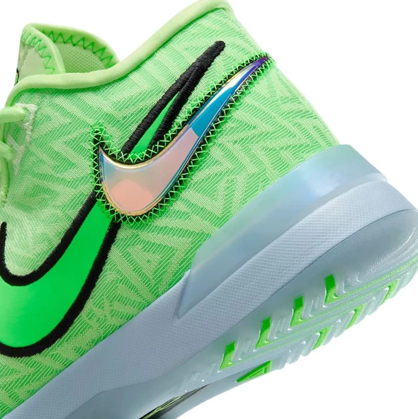 Nike LeBron NXXT Genisus NBA Erkek Yeşil Basketbol Ayakkabısı HF0712-700 - Resim 7