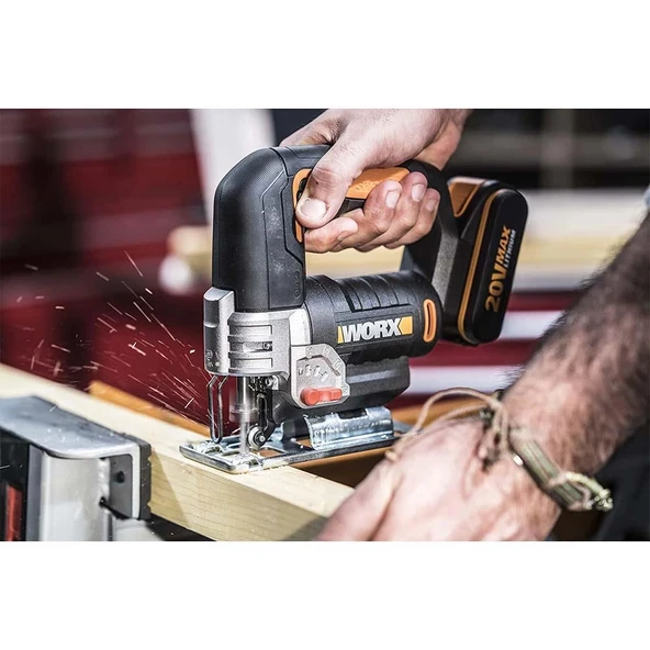 WORX WX543.9 20Volt Profesyonel Dekupaj Testere (Akü Dahil Değildir) - Resim 7