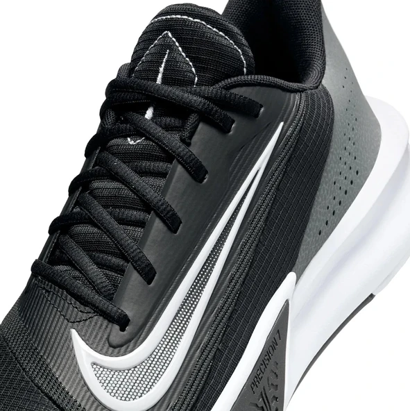 Nike Precision VII Erkek Siyah Basketbol Ayakkabısı FN4322-005 - Resim 8