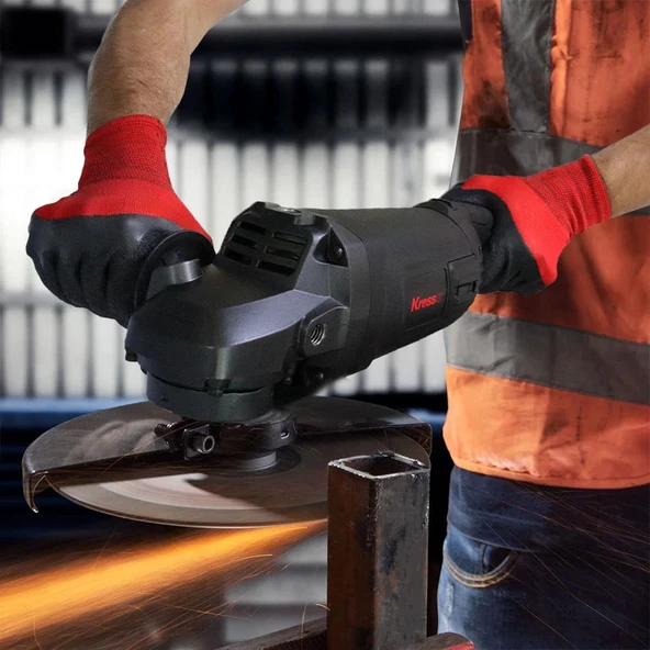 Kress KUS35P 2200Watt 230mm Profesyonel Büyük Taşlama - Resim 7