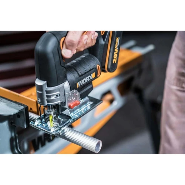 WORX WX543.9 20Volt Profesyonel Dekupaj Testere (Akü Dahil Değildir) - Resim 10