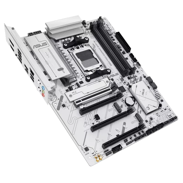 ASUS B850 MAX GAMING WIFI 7 AMD AM5 DDR5 ANAKART BEYAZ - Resim 4
